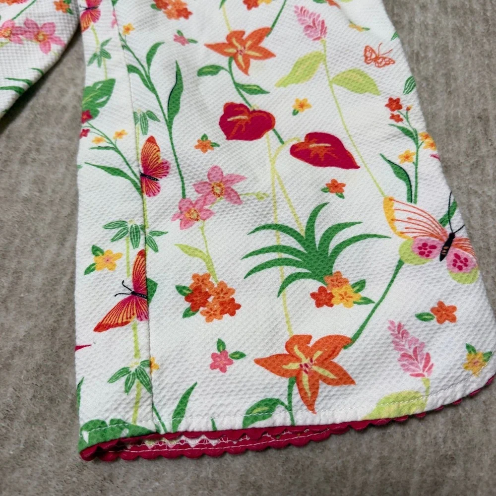 Vintage floral Gymboree girls Capri pants